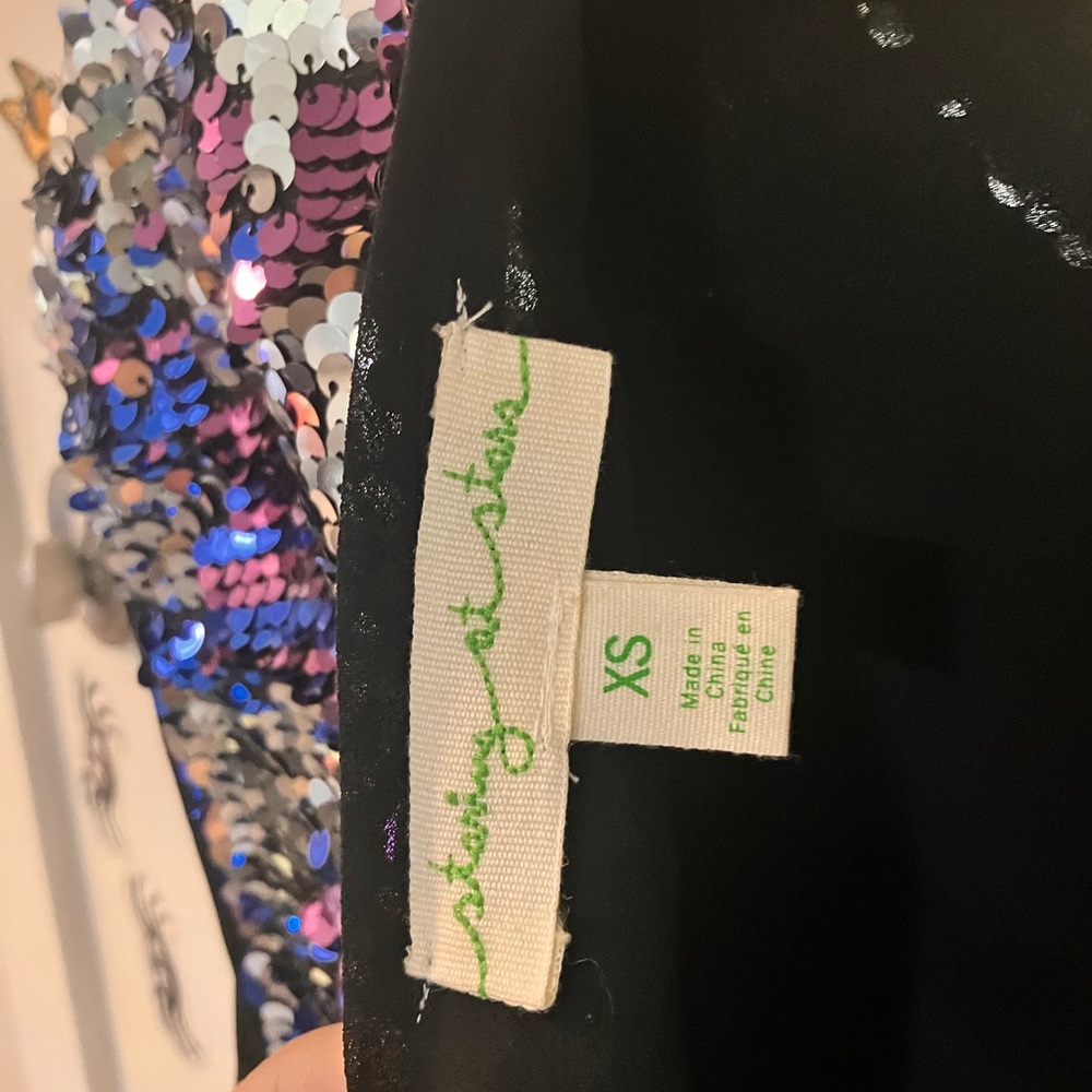 Staring at Stars Shifting Sequin Embellished Dress